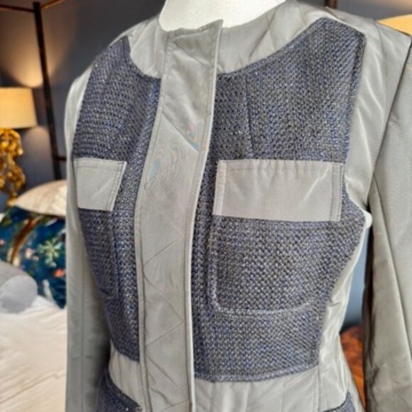 Alexander Wang Boucle Grey Winter Jacket - Picture 5 of 15